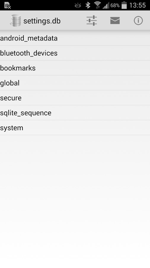 Sqlite editor