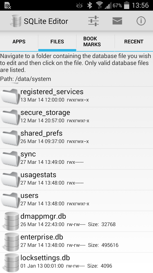 Sqlite editor