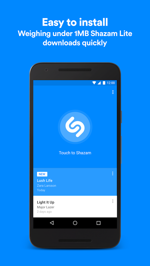 Скачать Shazam Lite Для Android