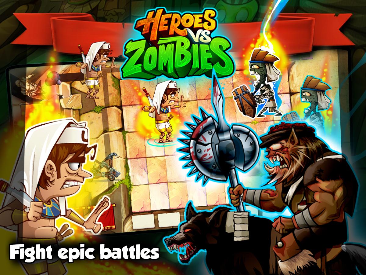 Скачать Heroes Vs Zombies 19.0.0 для Android