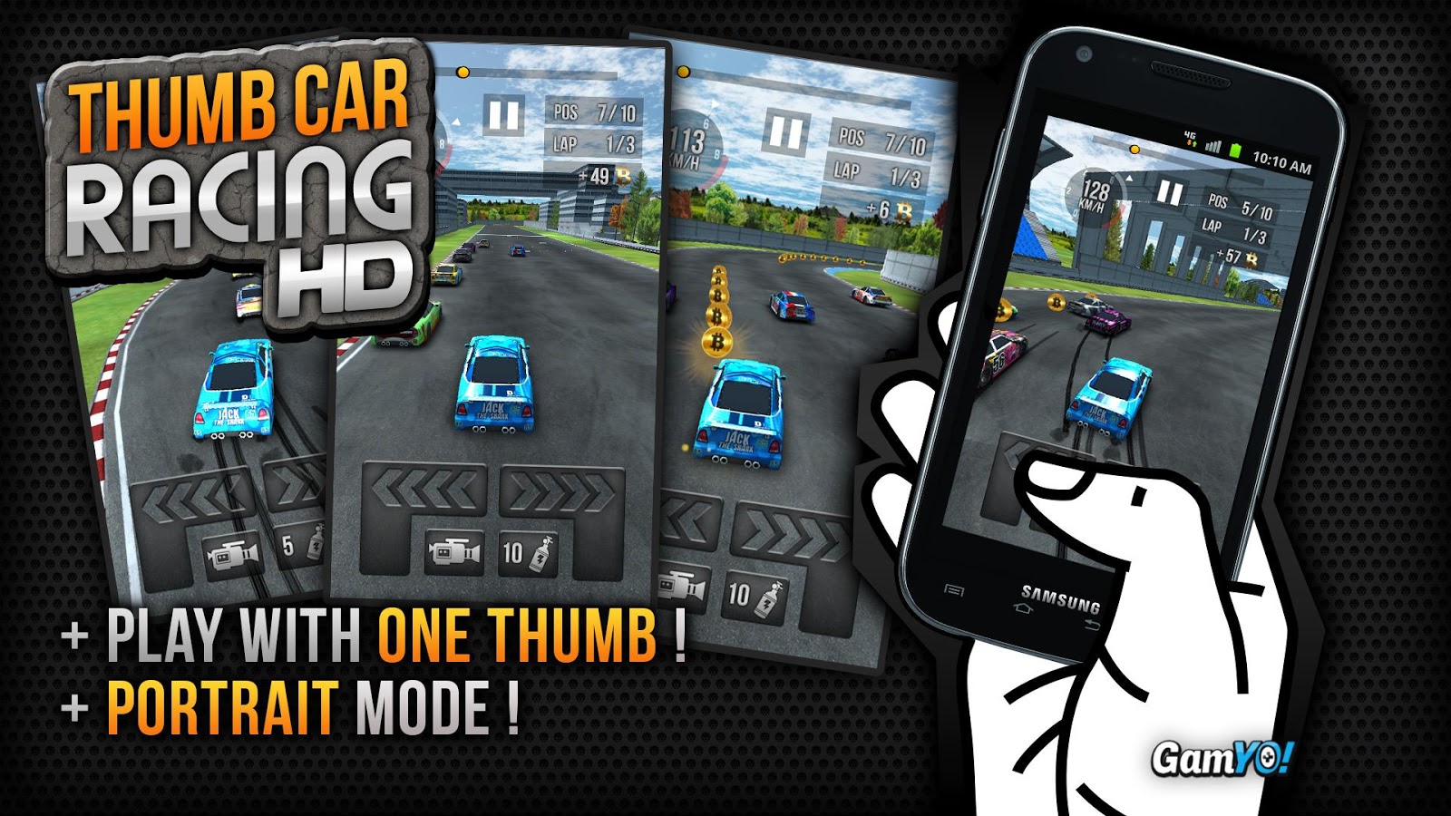 Скачать Thumb Car Racing 1.3 для Android