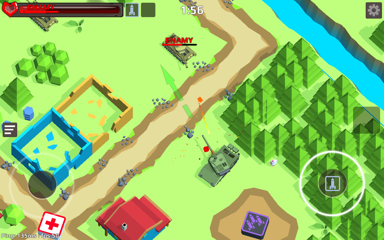 Скачать Tanks.io 1.5.1 для Android