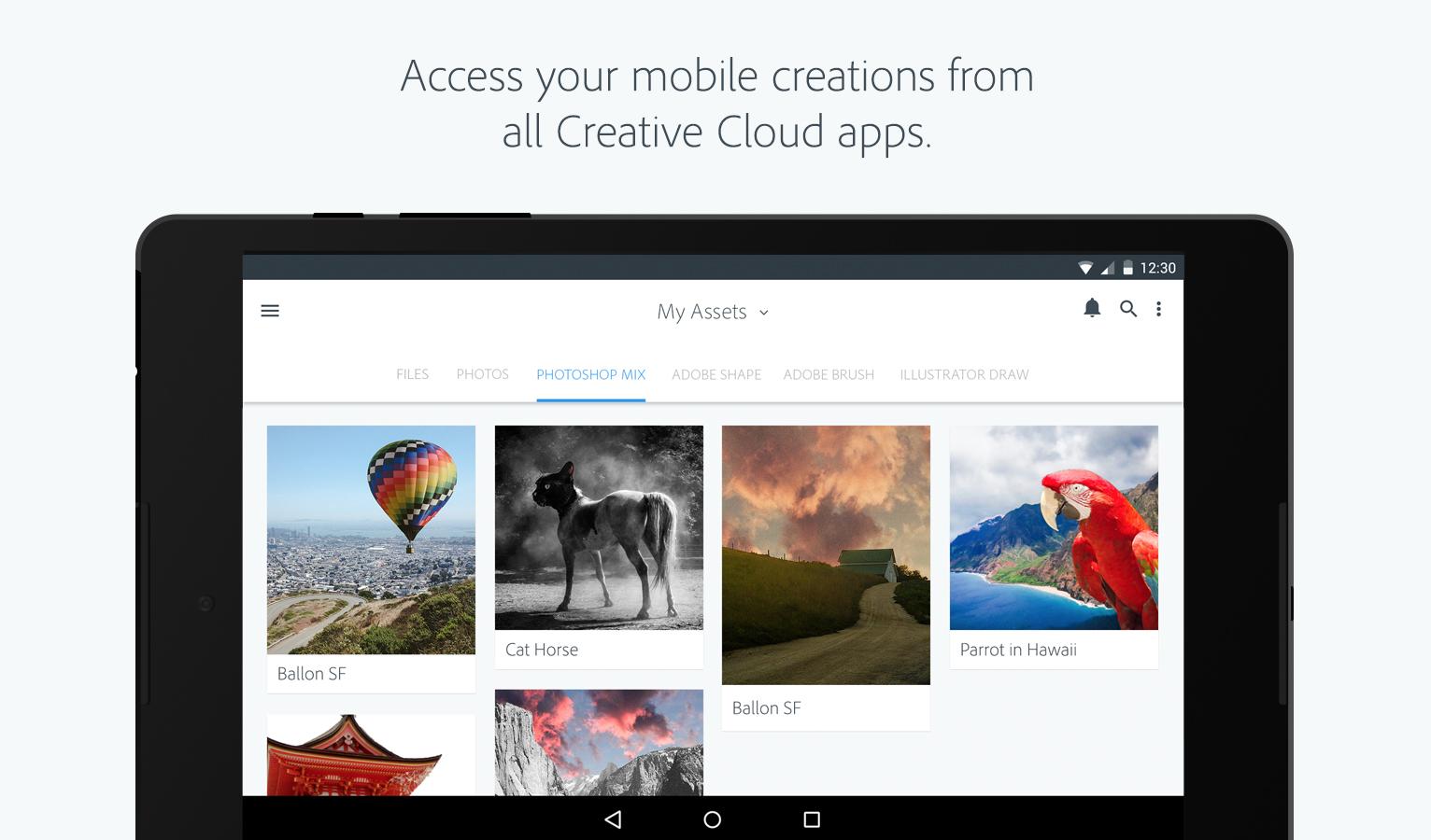 adobe cloud app for phone