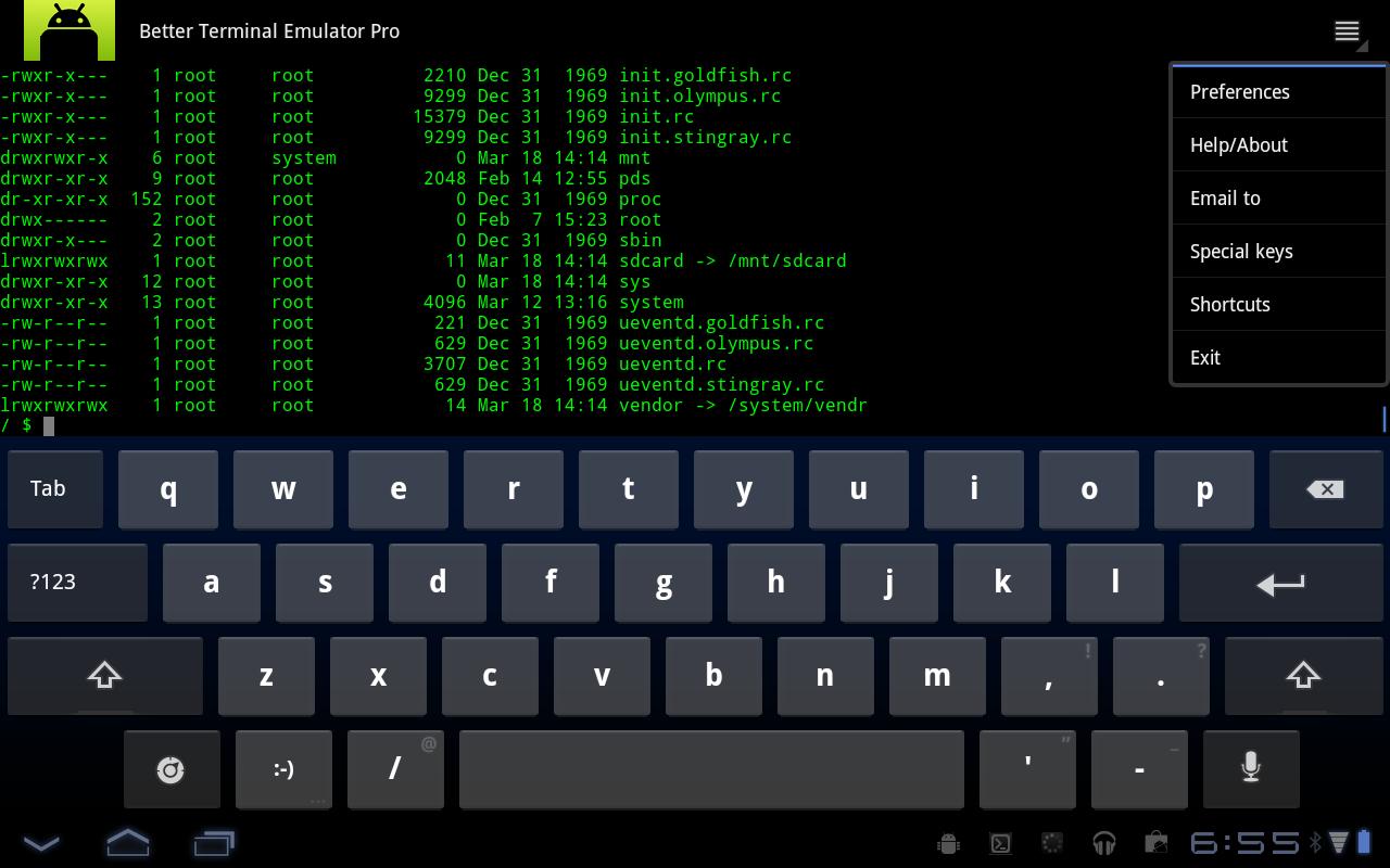 Скачать Better Terminal Emulator Magic 4.04 Pro для Android