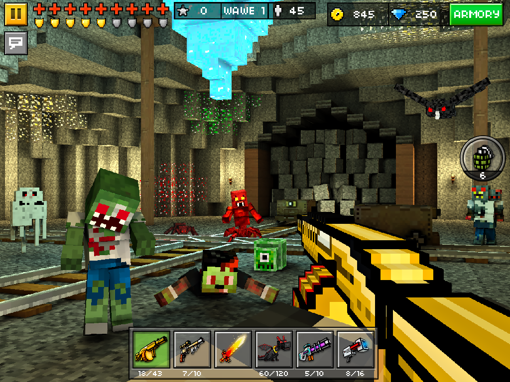 Скачать Pixel Gun 3D 17.5.2 Для Android