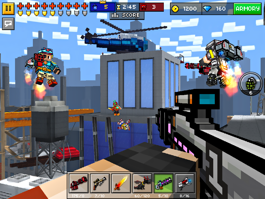 Скачать Pixel Gun 3D 17.5.2 Для Android