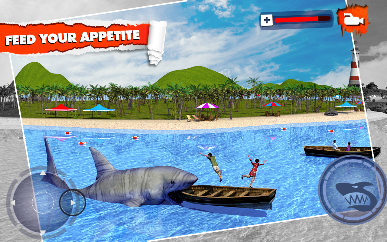 Скачать Angry Shark Simulator 3D 1.6 для Android