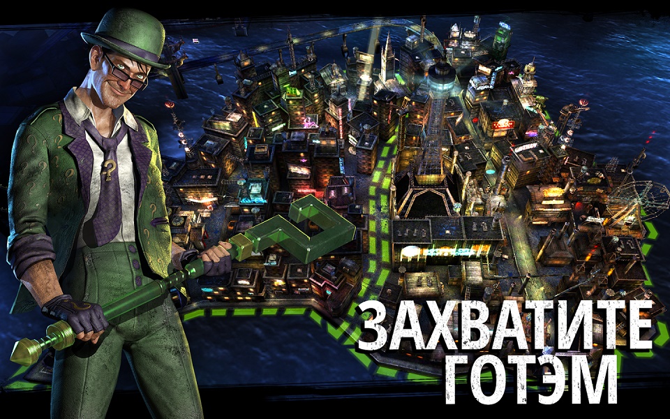 В Новой Batman: Arkham Underworld Для Android Можно Играть За Злодеев