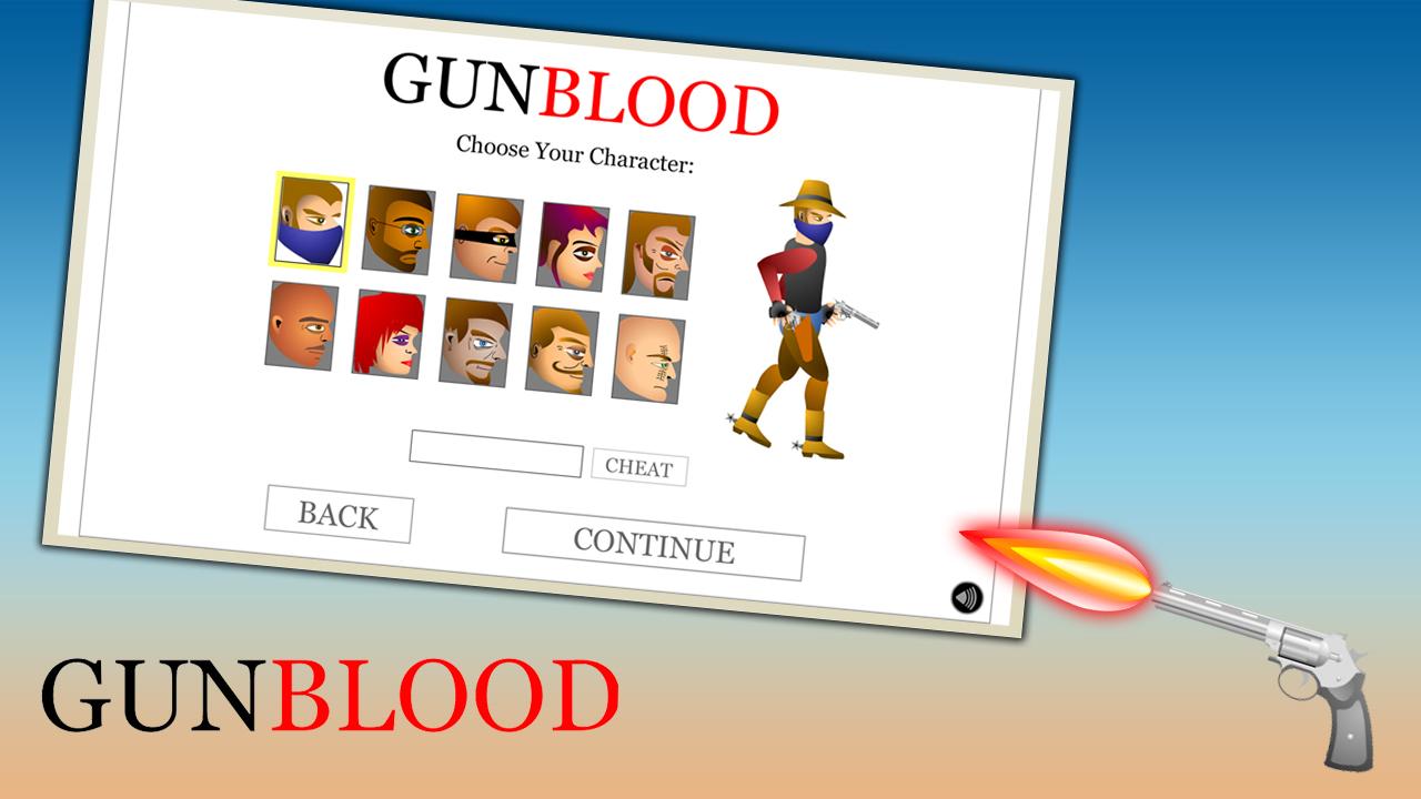 Скачать Western Cowboy Gun Blood 1.0.15 для Android