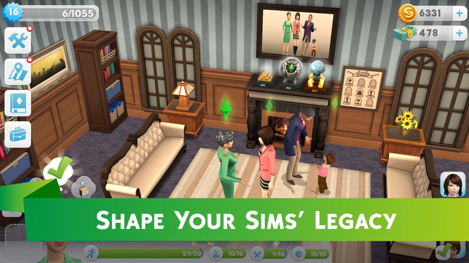 Новая Sims Mobile выходит на Android и iOS