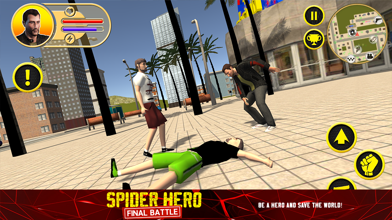 Скачать Spider Hero: Final Battle 10.0.0 для Android