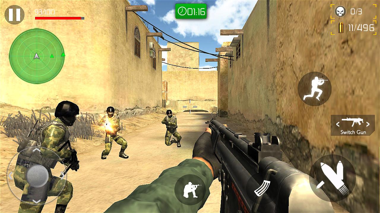 Скачать Counter Terrorist Mission 1.0 для Android