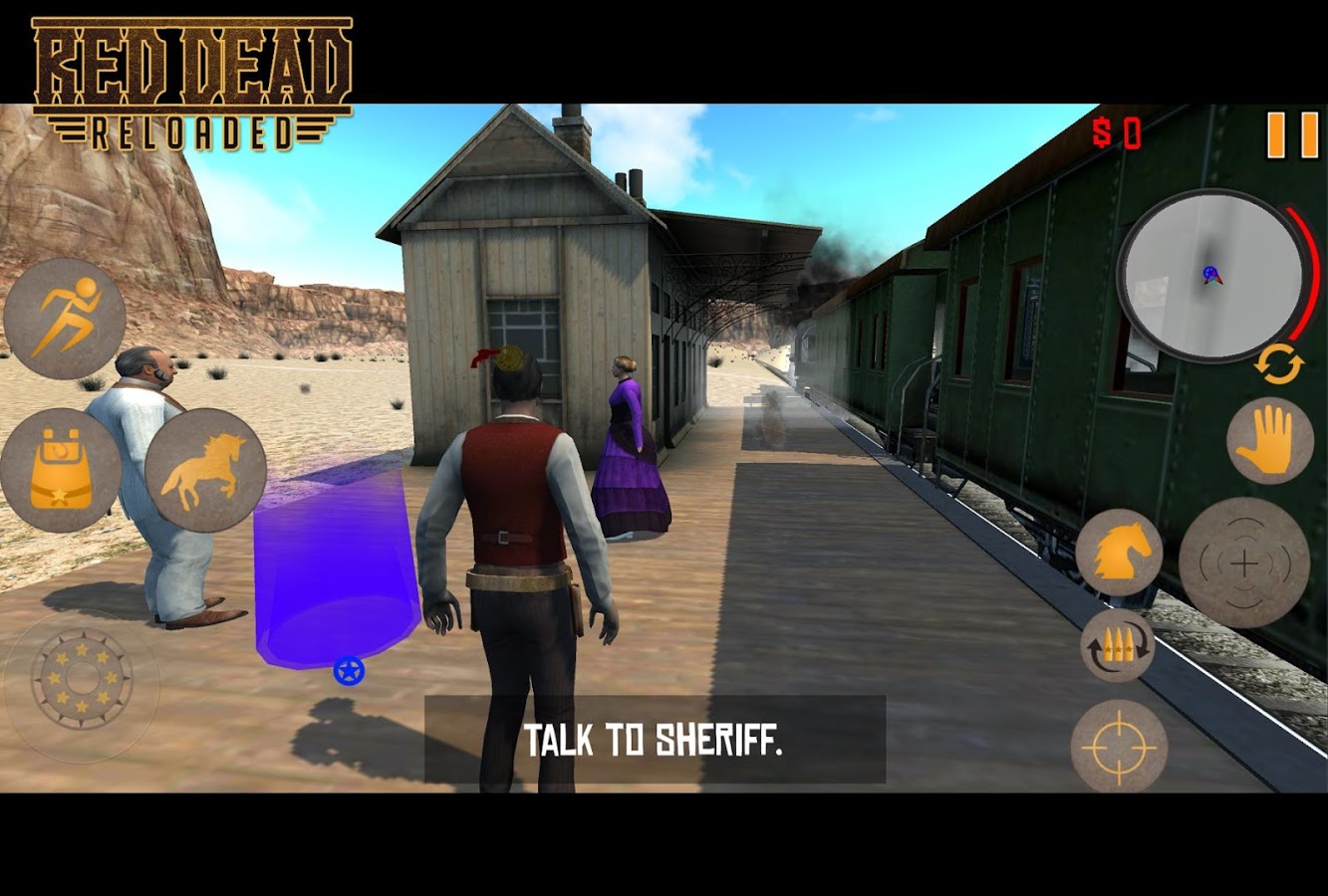 Скачать Red Dead Reloaded Western 1.22 для Android