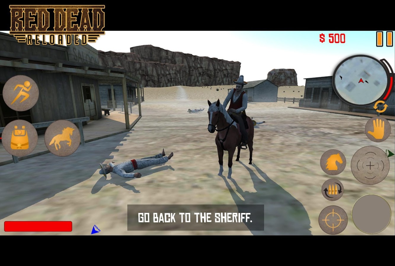 Скачать Red Dead Reloaded Western 1.22 для Android