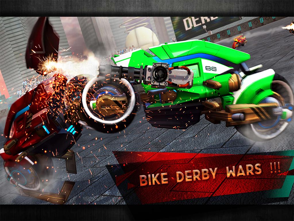 Скачать Demolition Derby Future Bike Wars 1.1 для Android