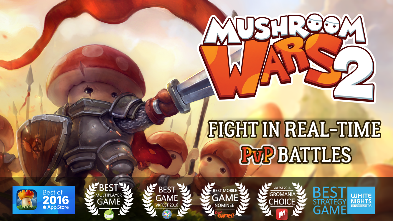 Скачать Mushroom Wars 2 2024.2.3 для Android