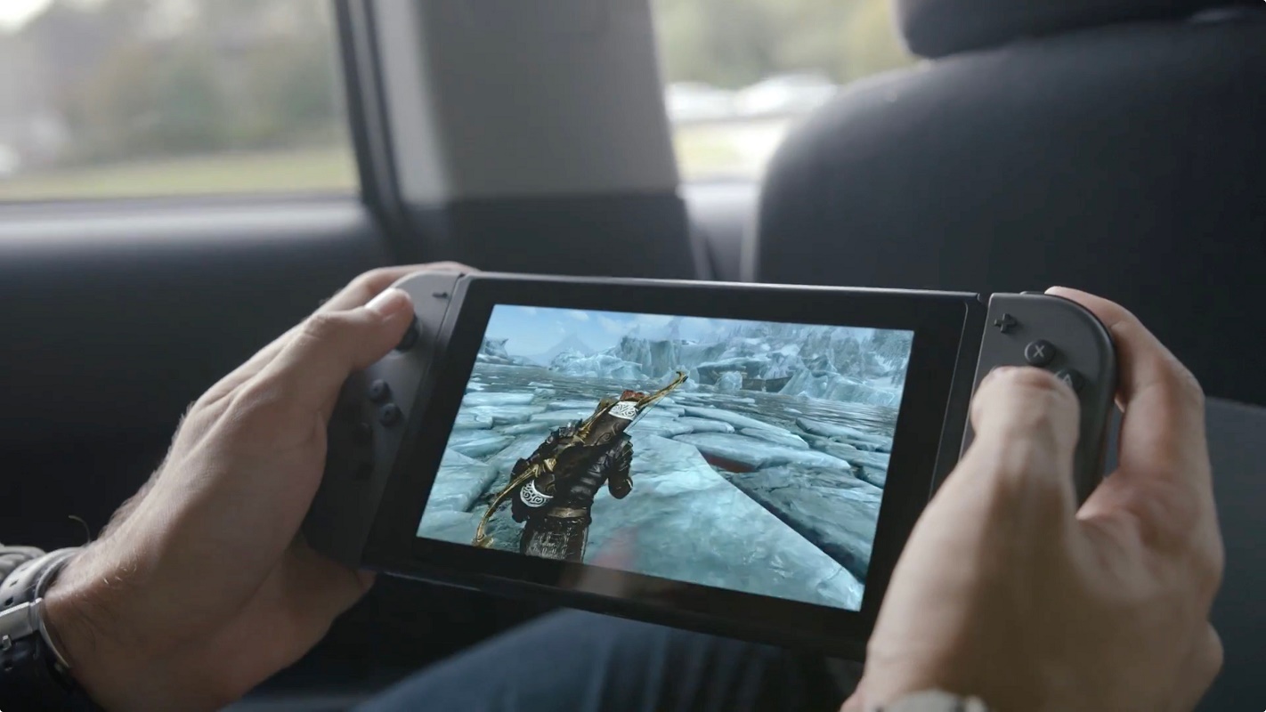 Показан геймплей Skyrim на Nintendo Switch