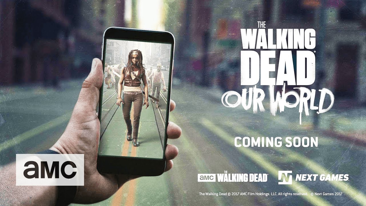 Новая AR-игра The Walking Dead: Our World переносит зомби в наш мир