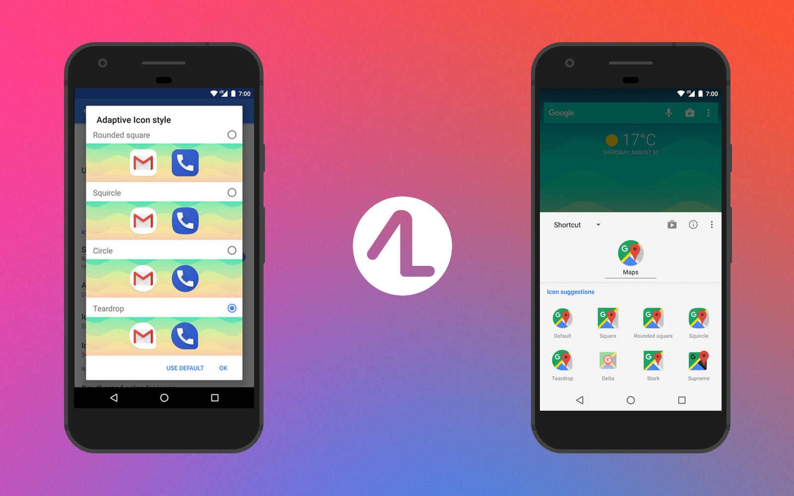 Action Launcher теперь поддерживает адаптивные иконки