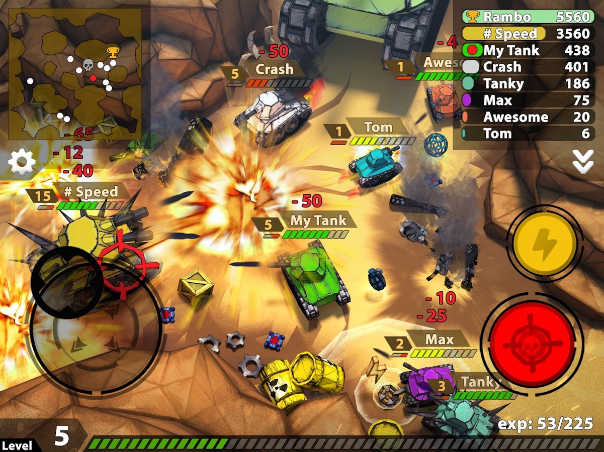 Скачать Crash of Tanks 1.1.23 для Android, iPhone / iPad