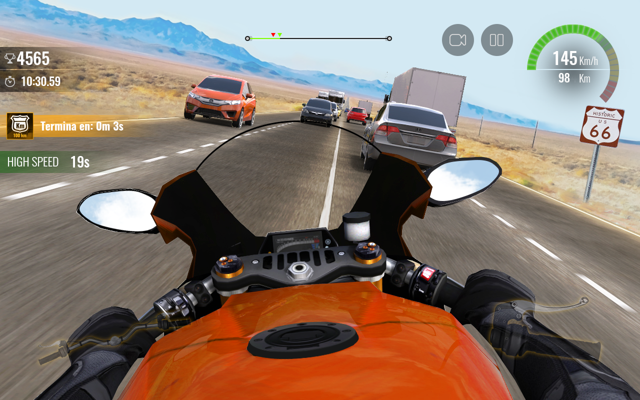 Скачать Moto Traffic Race 2 1.28.01 для Android