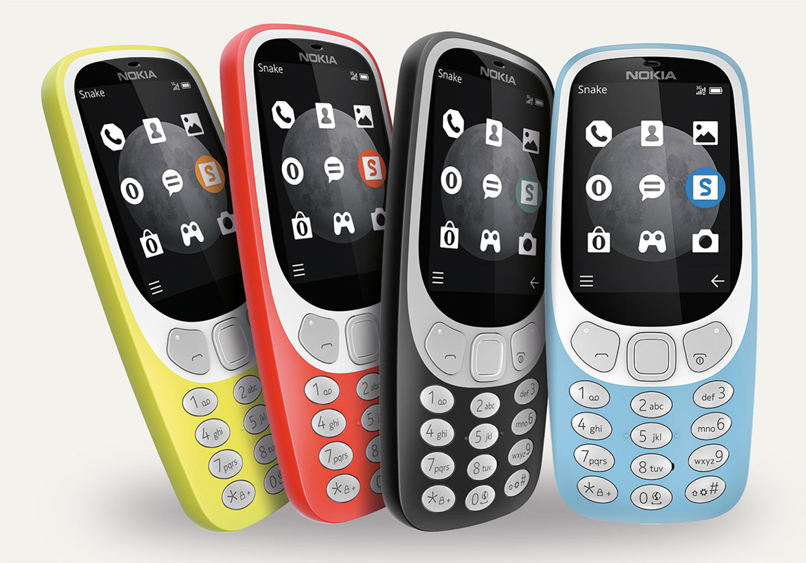 Nokia 3310 получила поддержку 3G и новую расцветку