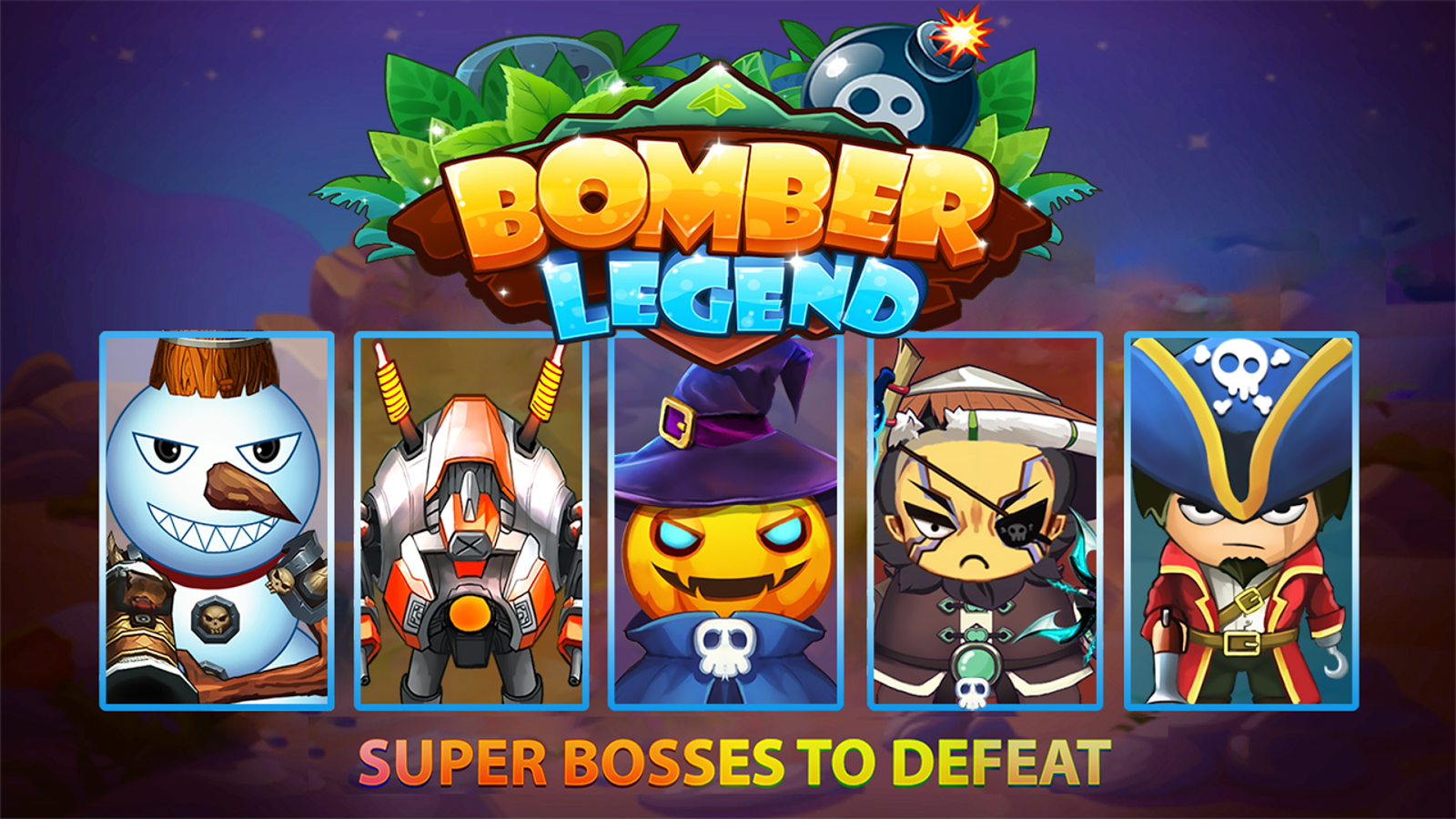 Скачать Bomber Legend: Super Classic Boom Battle 1.3 для Android