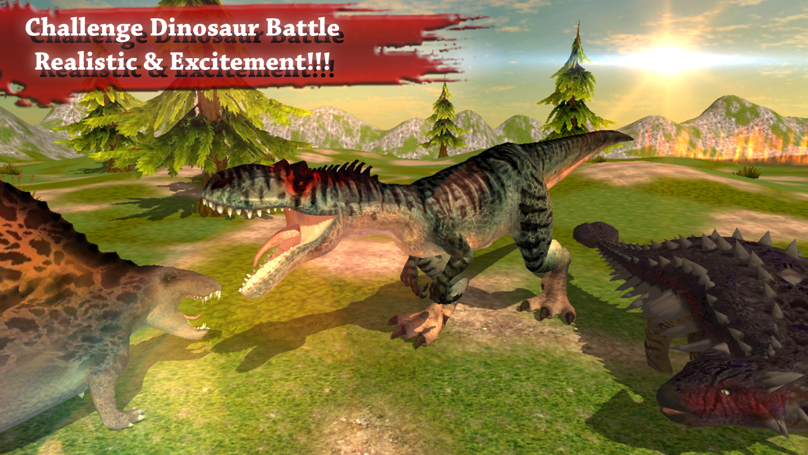 Скачать Allosaurus Simulator : Dinosaur Survival Battle 3D 1.0.1 для Android