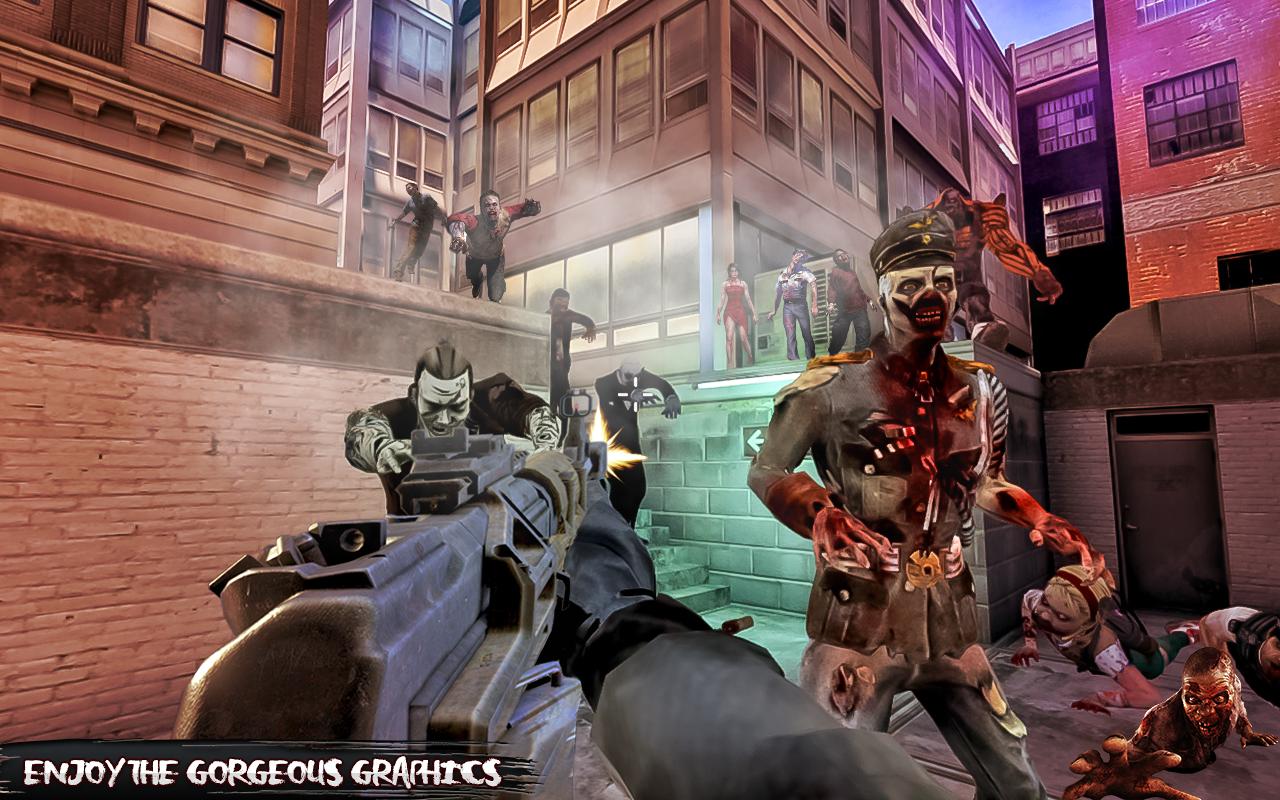 Скачать Dead Zombie Attack Sniper Killer Games 1.2 для Android