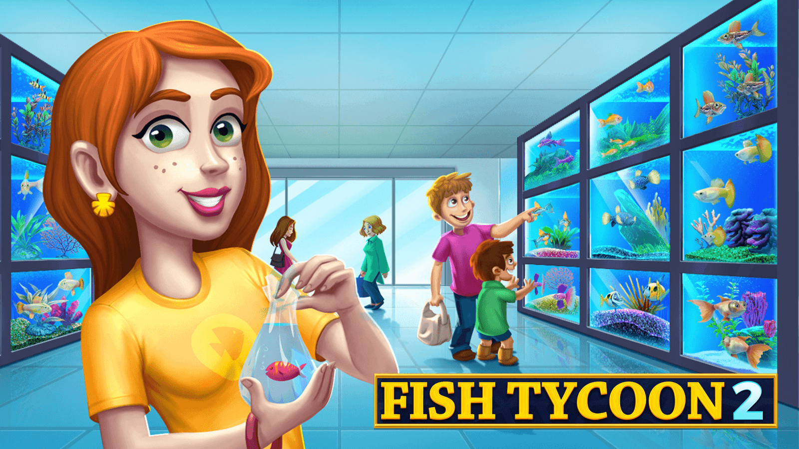 Скачать Fish Tycoon 2 1.10.171 для Android, iPhone / iPad