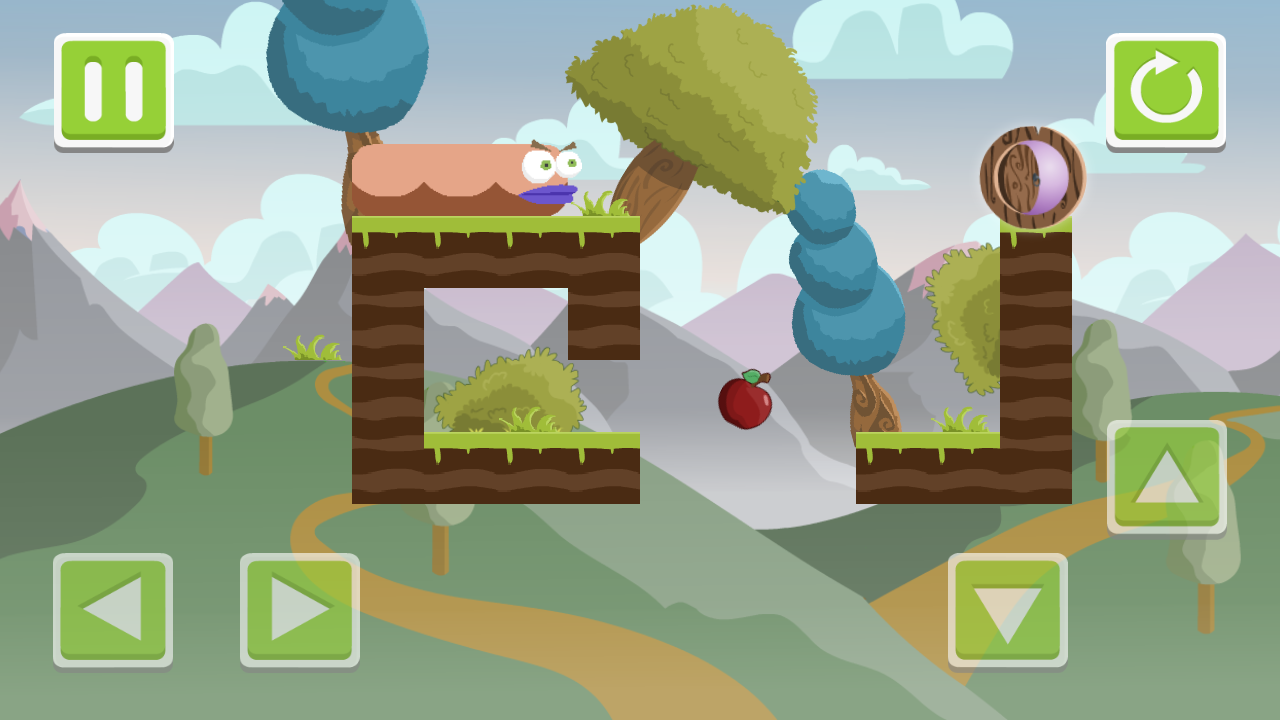 Скачать Hungry Apple Worm 1.01 для Android