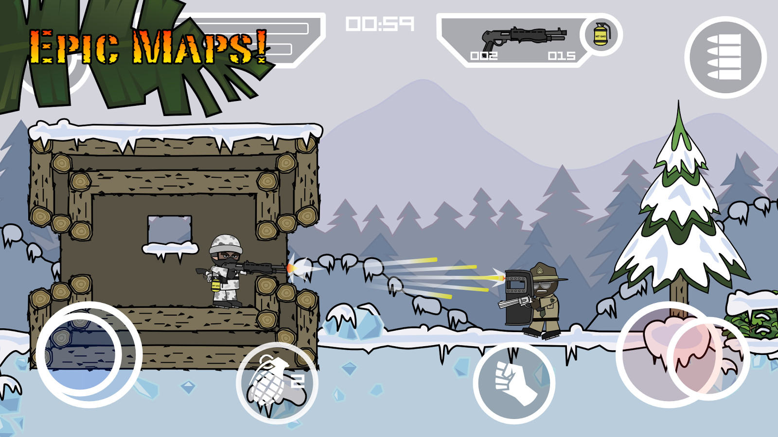 Скачать Doodle Army 2: Mini Militia 5.5.0 для Android