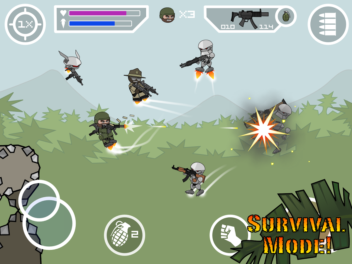 Скачать Doodle Army 2: Mini Militia 5.5.0 для Android