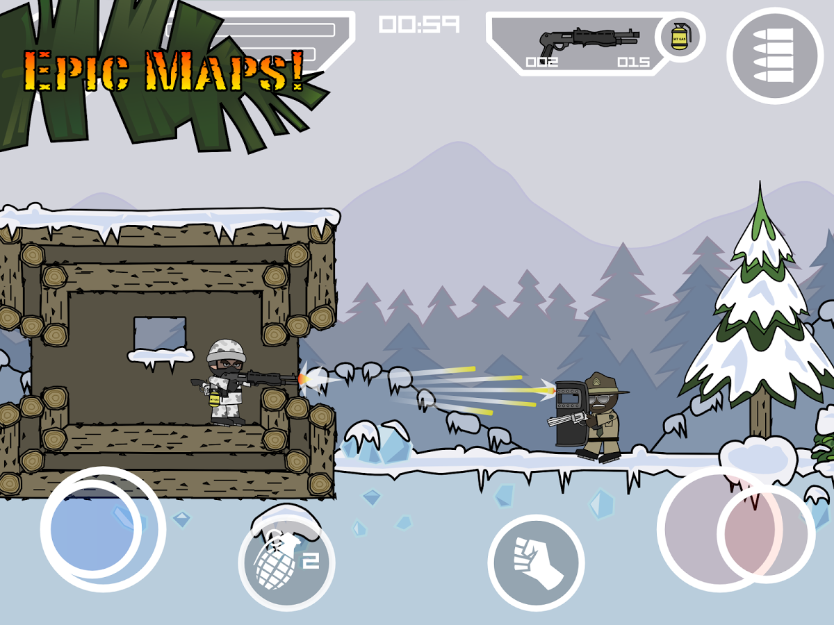 Скачать Doodle Army 2: Mini Militia 5.5.0 для Android