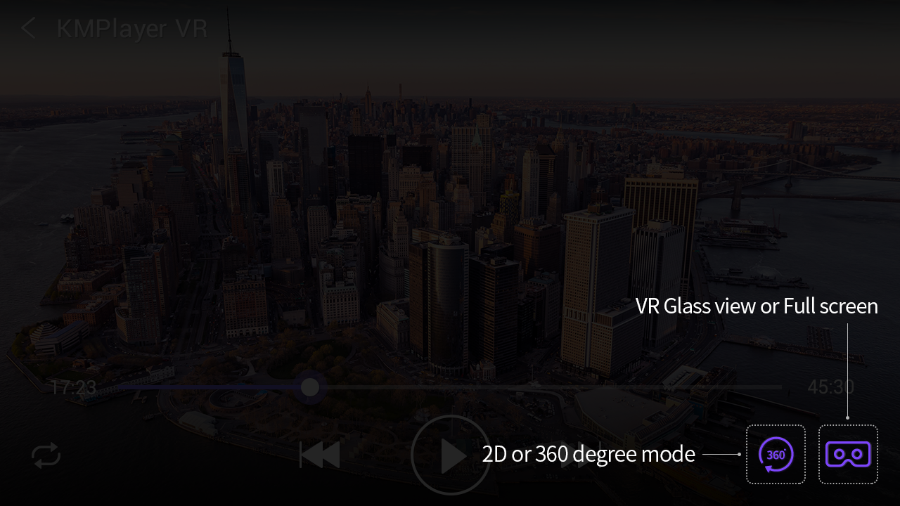 Скачать KMPlayer VR 0.1.12 для Android