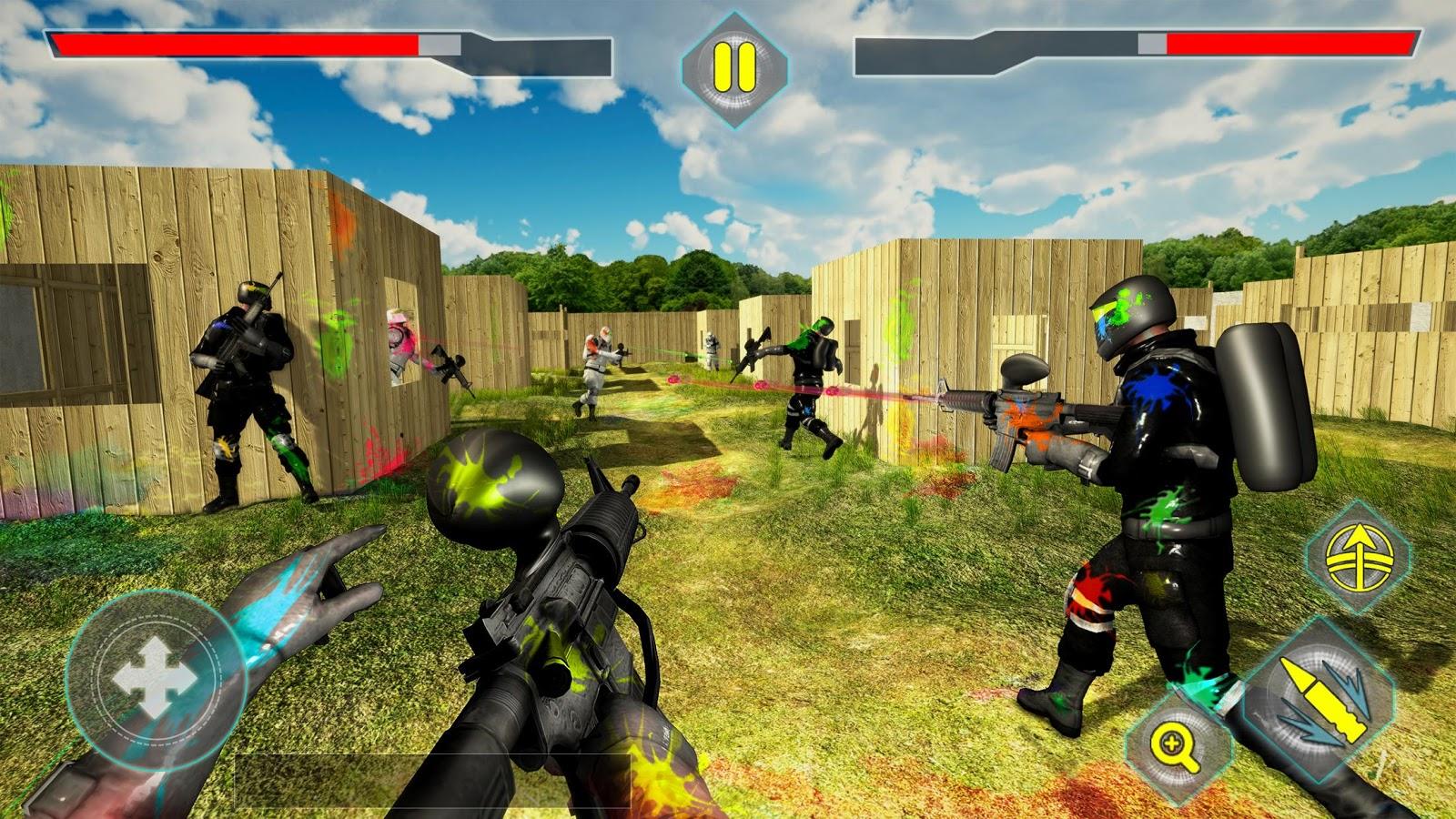 Скачать Paint Ball fighting 1.1.4 для Android