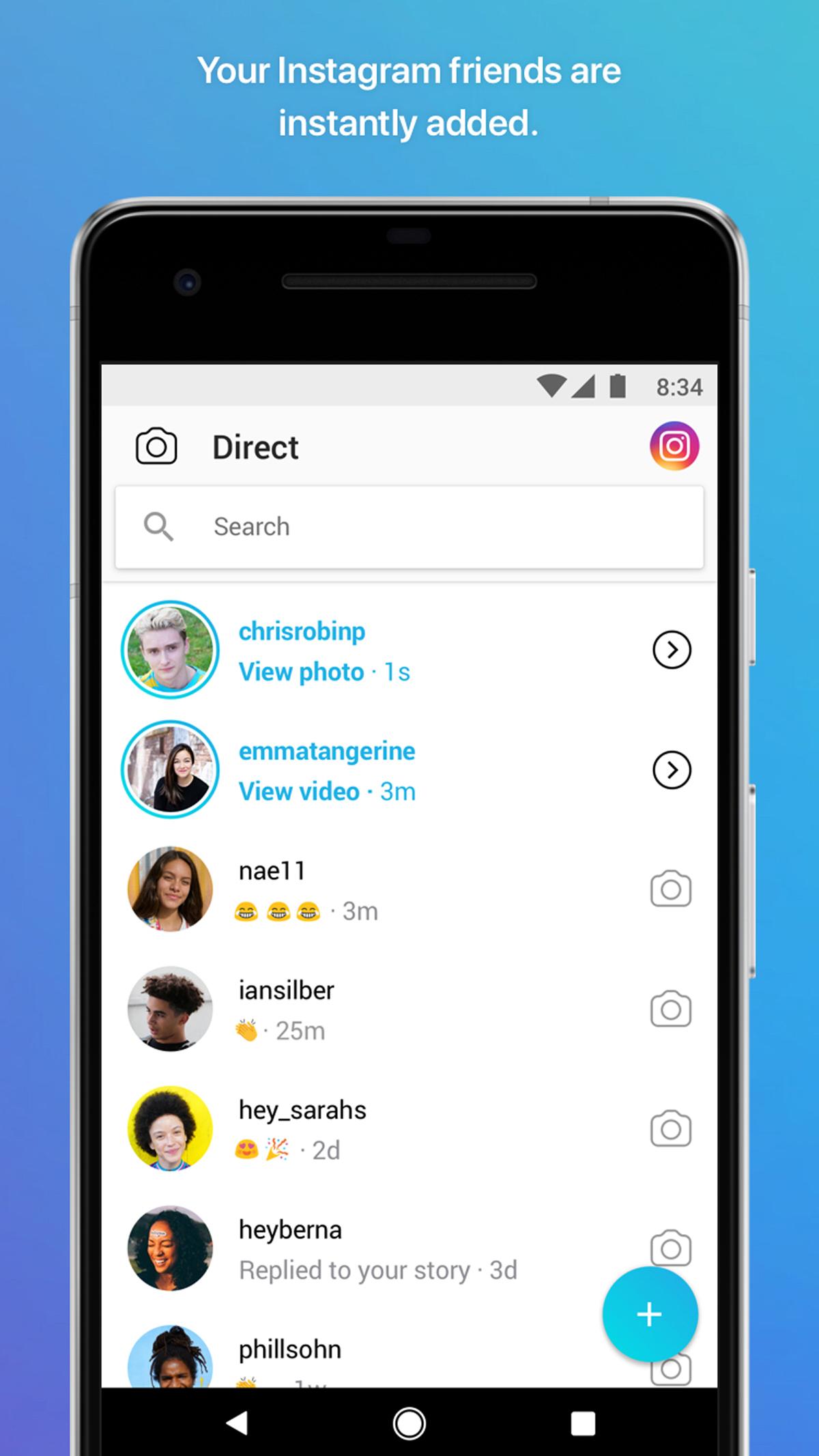 Скачать Direct для Instagram 88.0.0 для Android