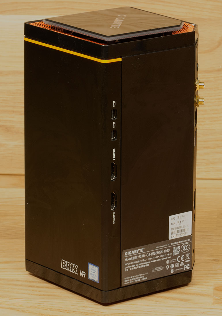 gigabyte brix gaming vr