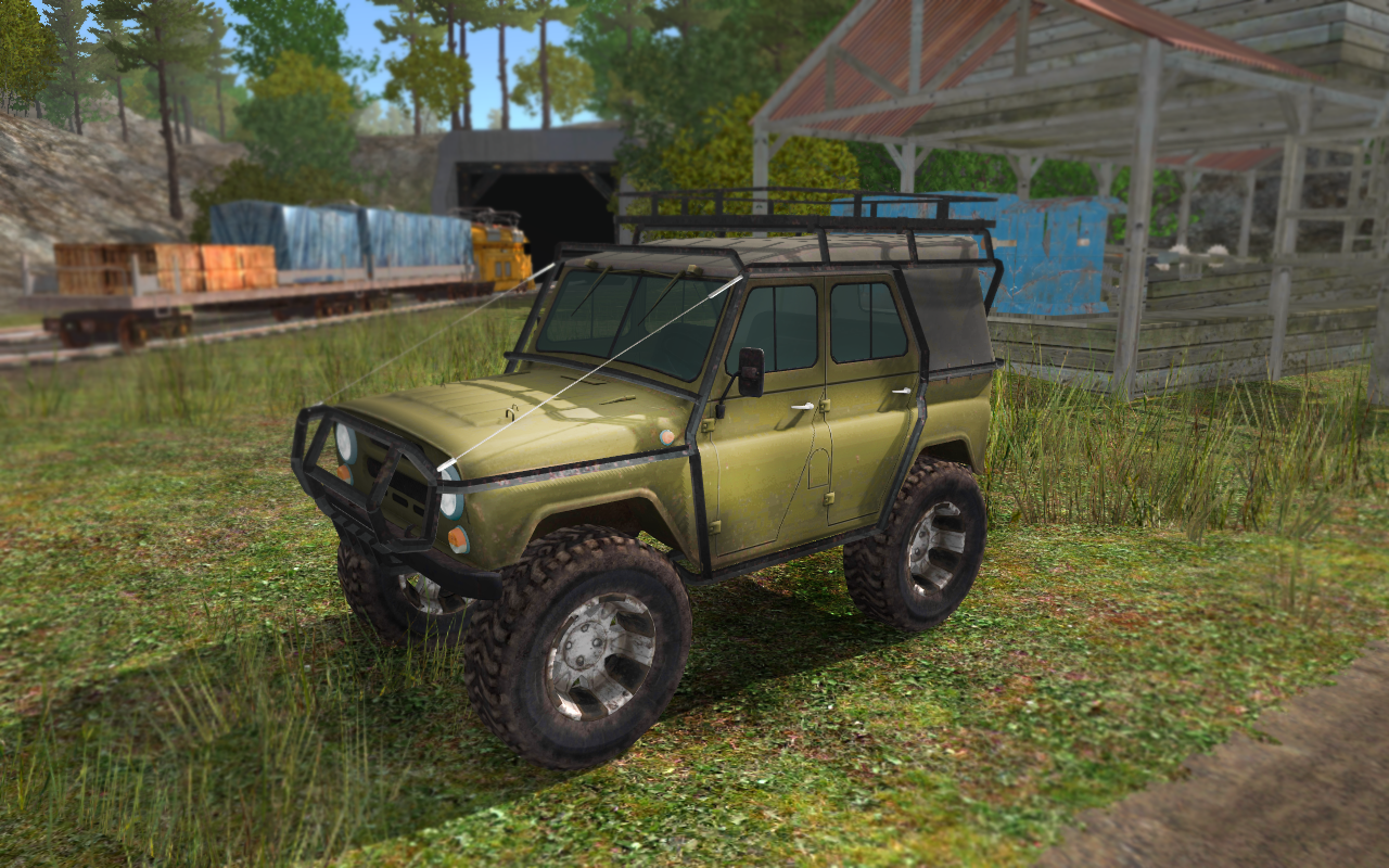 Скачать 4x4 SUVs in the backwoods 1.0161 для Android