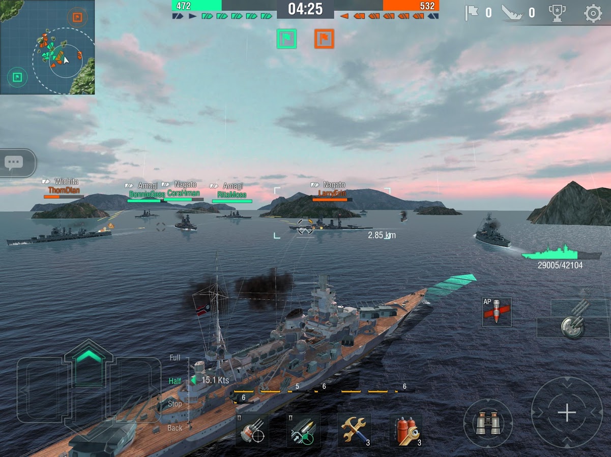 World of Warships Blitz доступна для Android и iOS