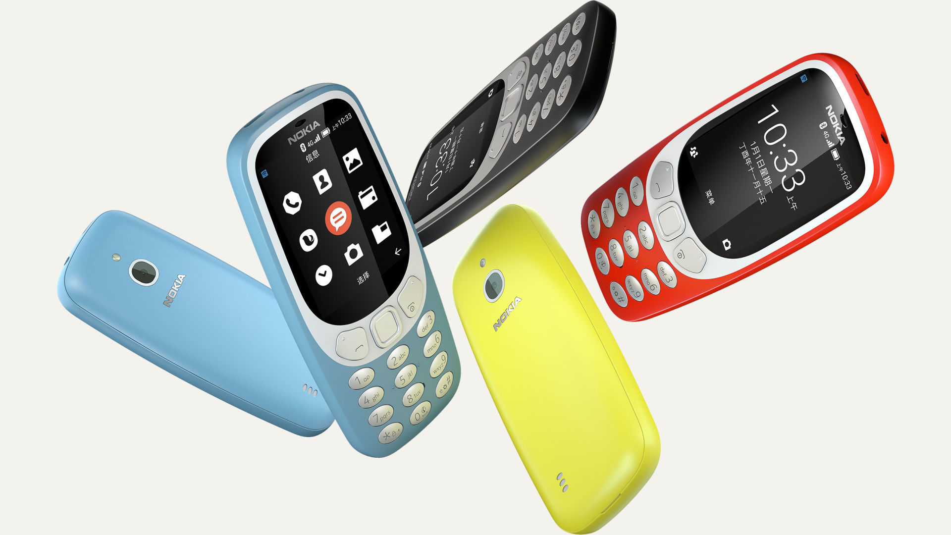 Nokia 3310 4G на базе Yun OS представлен в Китае