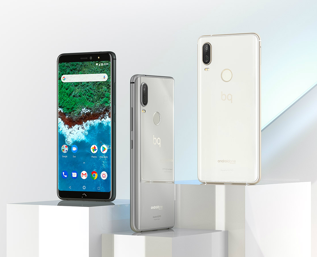 BQ Aquaris X2 и X2 Pro — новые смартфоны Android One