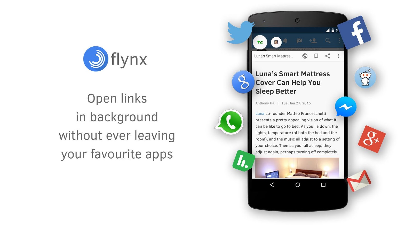 Скачать Flynx — Read the web smartly 2.1.2 для Android