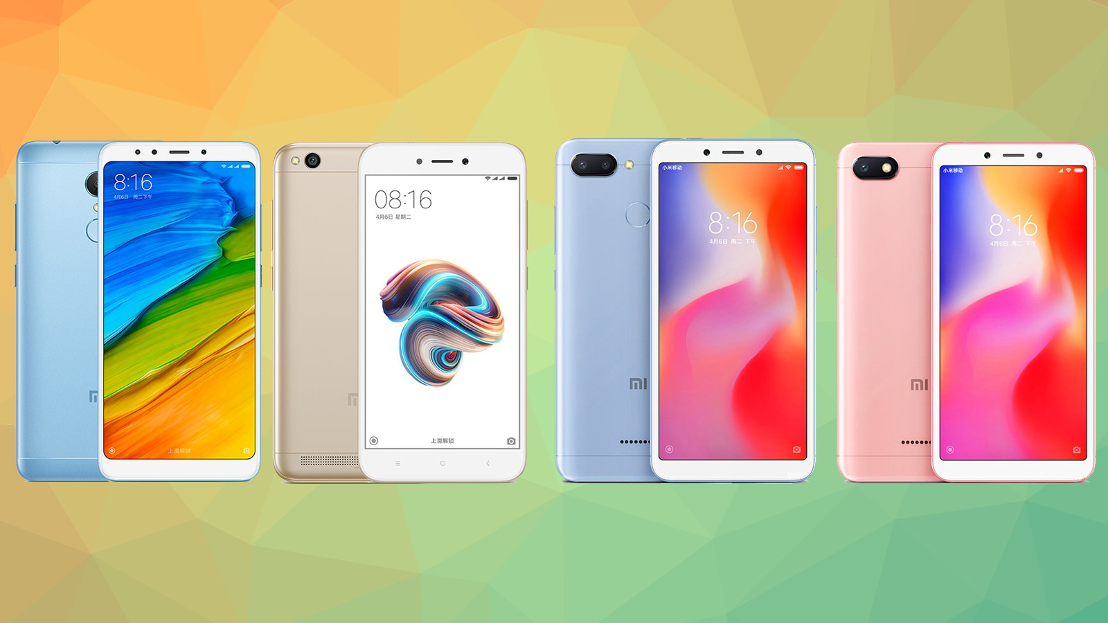 Сравнение Redmi 6/6A и Redmi 5/5A: в чём отличия?