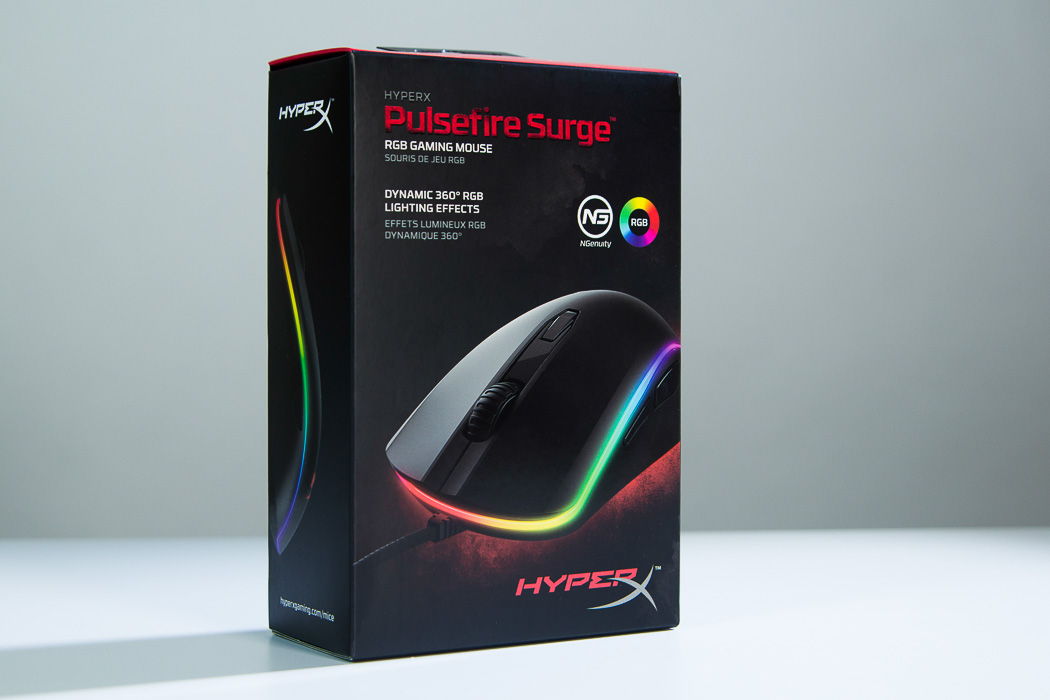 Обзор игровой мышки HyperX Pulsefire Surge