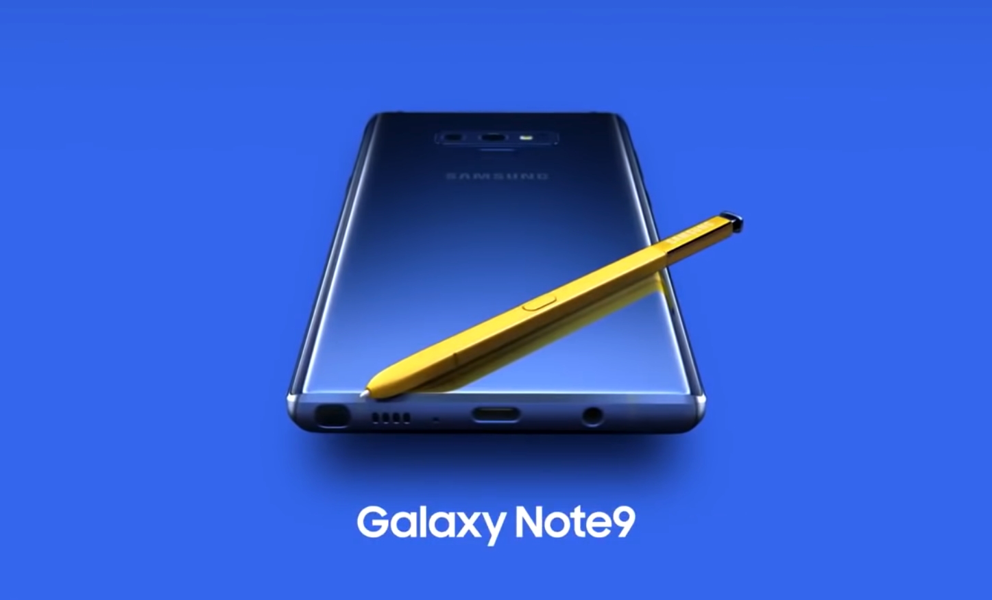 Видео: официальный рекламный ролик Galaxy Note 9