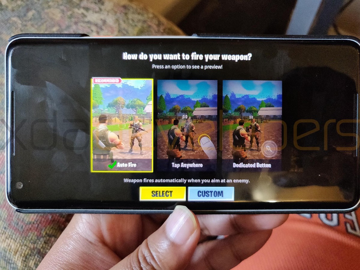 Видео: как выглядит Fortnite Mobile на Android