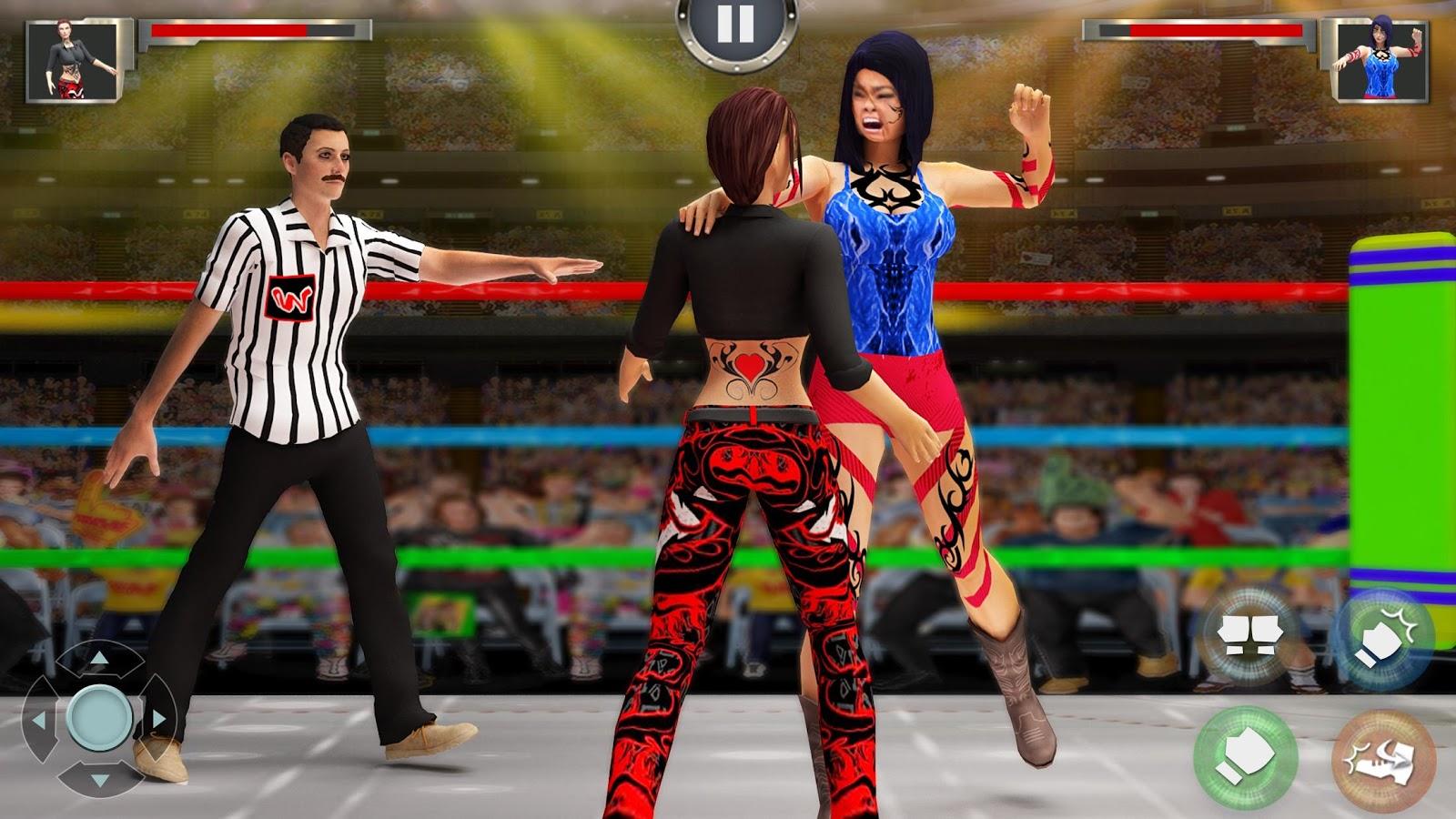 Скачать Women Wrestling 3.3 для Android