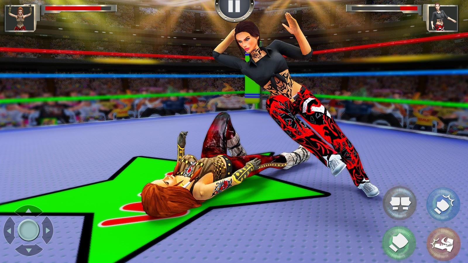 Скачать Women Wrestling 3.3 для Android