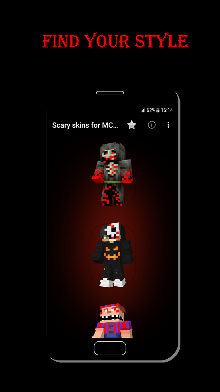 Скачать Страшные скины для MCPE 2.0 для Android